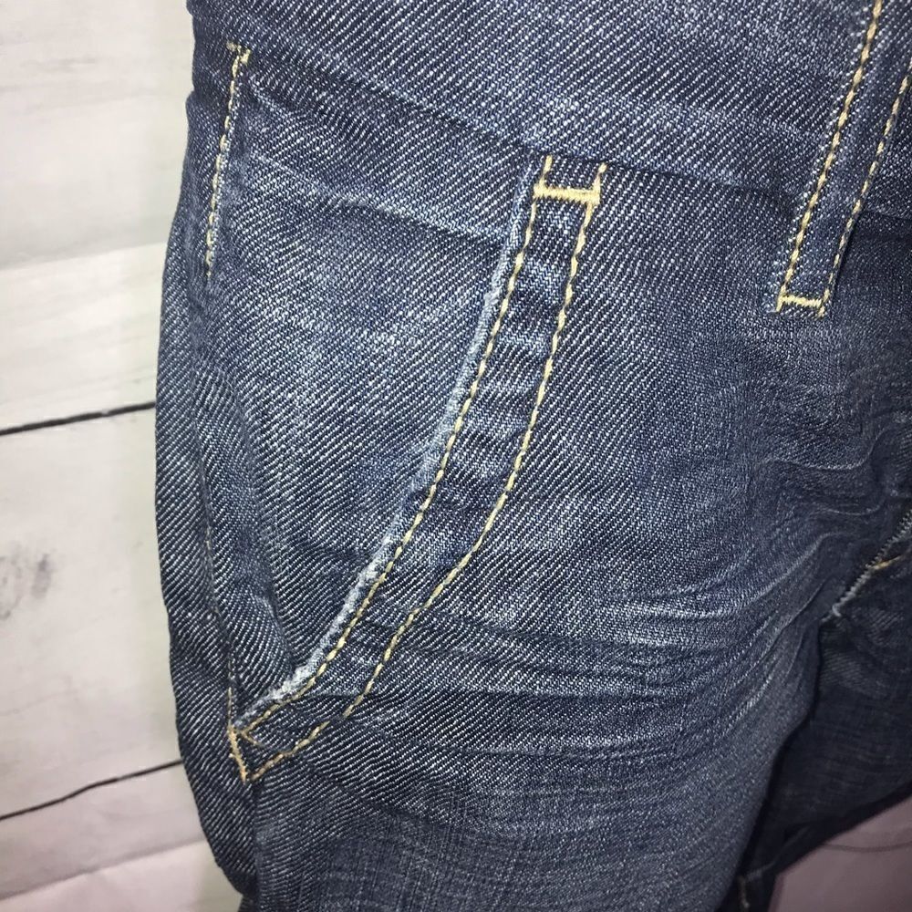 NEW! Hudson Rodeo Trouser Denim Short 24 - Picture 8 of 12